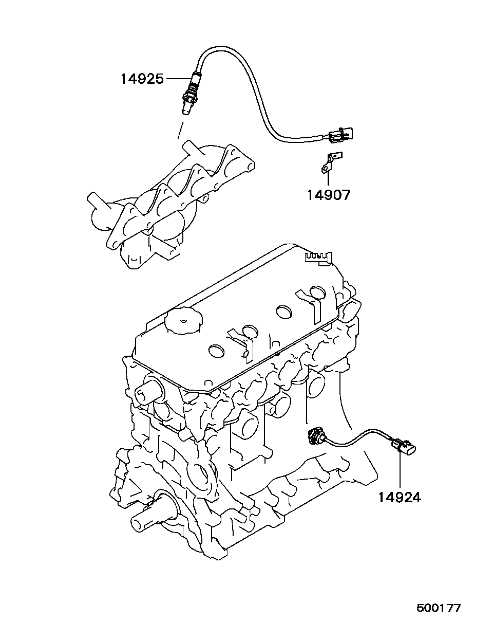 Chrysler MD174 677 - Engine electrical - electrical control: 01 pcs. onlydrive.pro