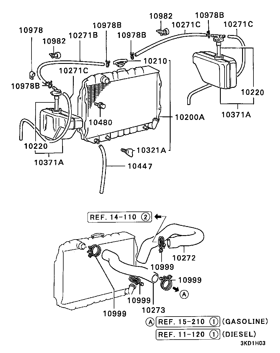 Chrysler MB221633 - Sealing Cap, radiator onlydrive.pro