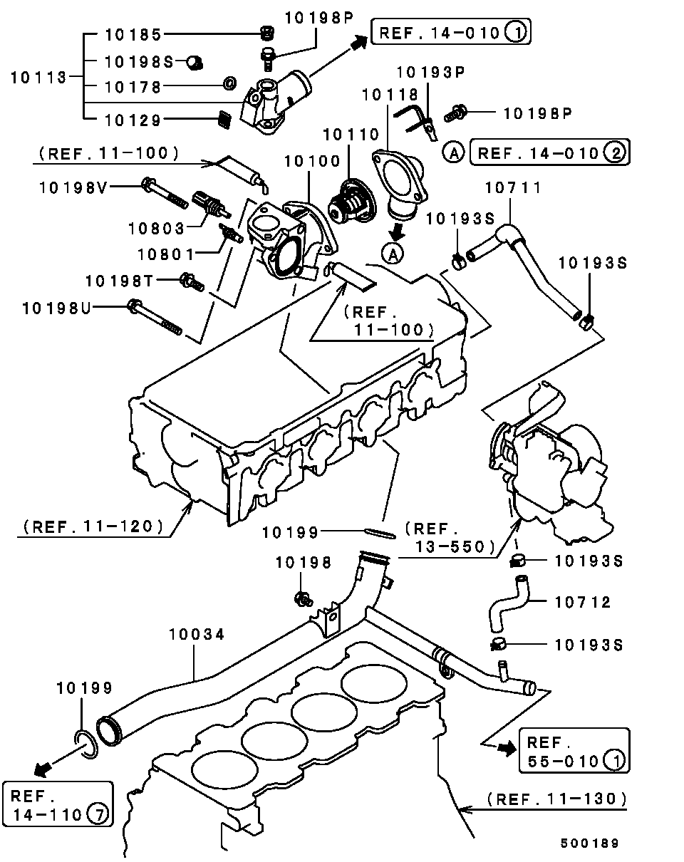 Mitsubishi MD315301 - Termostaatti, jäähdytysneste onlydrive.pro