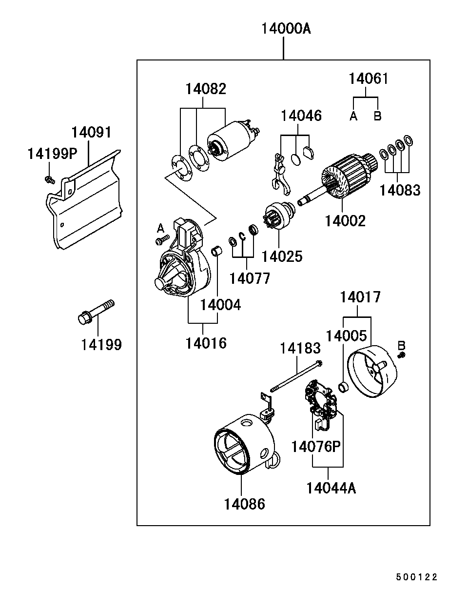 Mitsubishi MD 328235 - Starter onlydrive.pro