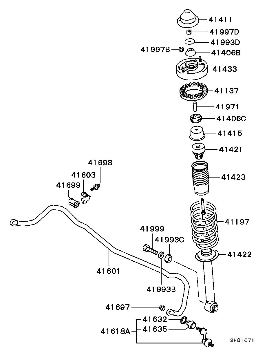 Hyundai MR235628 - Top Strut Mounting onlydrive.pro