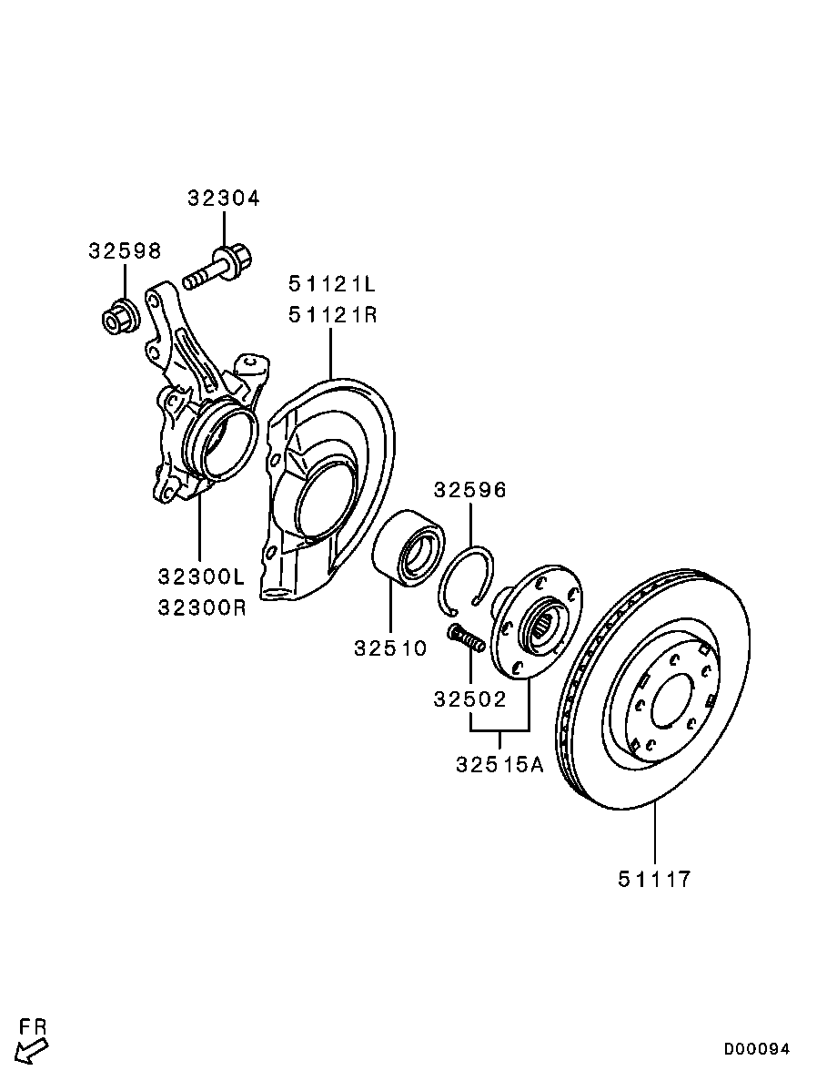 Chrysler 4615A117 - Stabdžių diskas onlydrive.pro