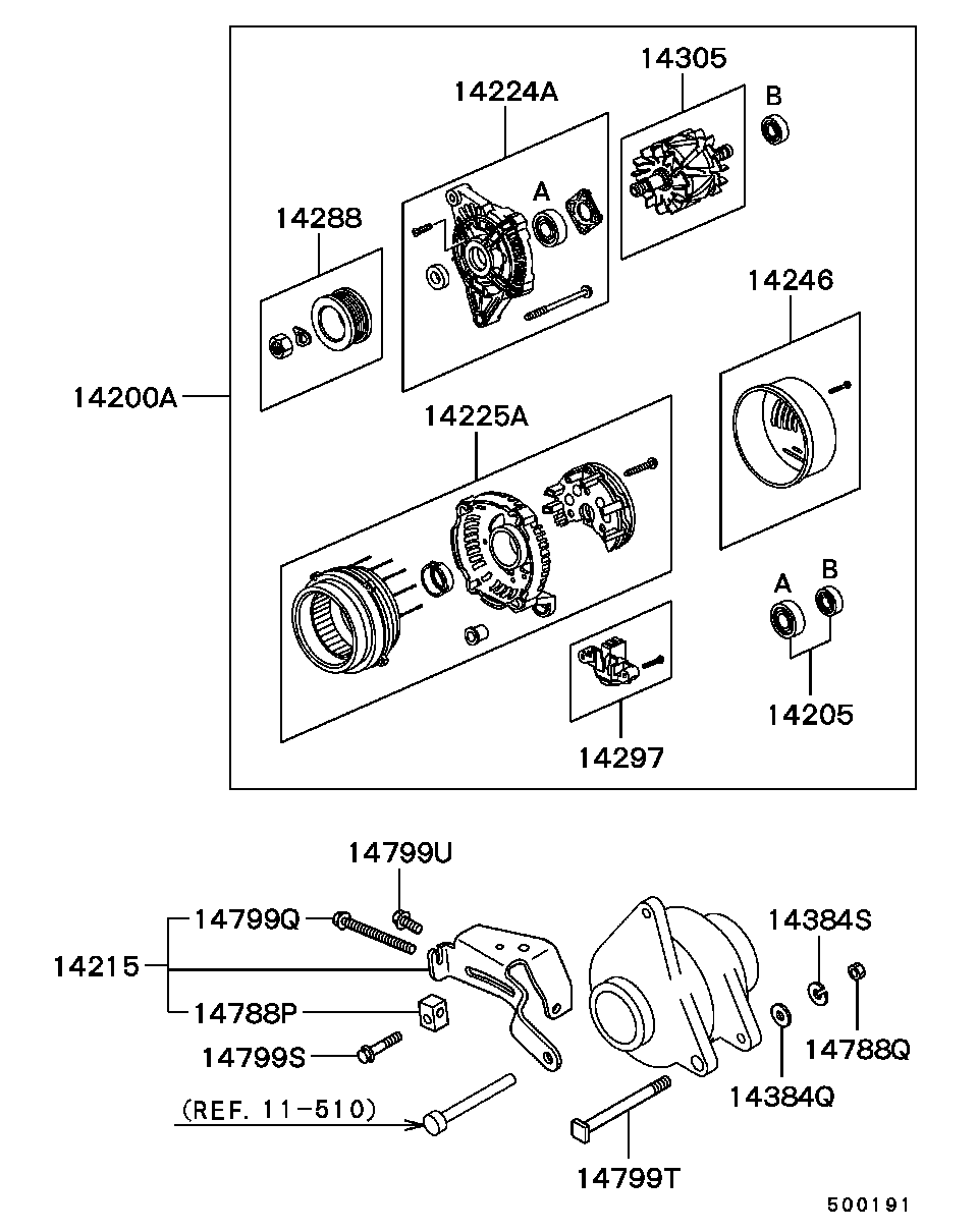 Mitsubishi MD 343416 - Alternator onlydrive.pro