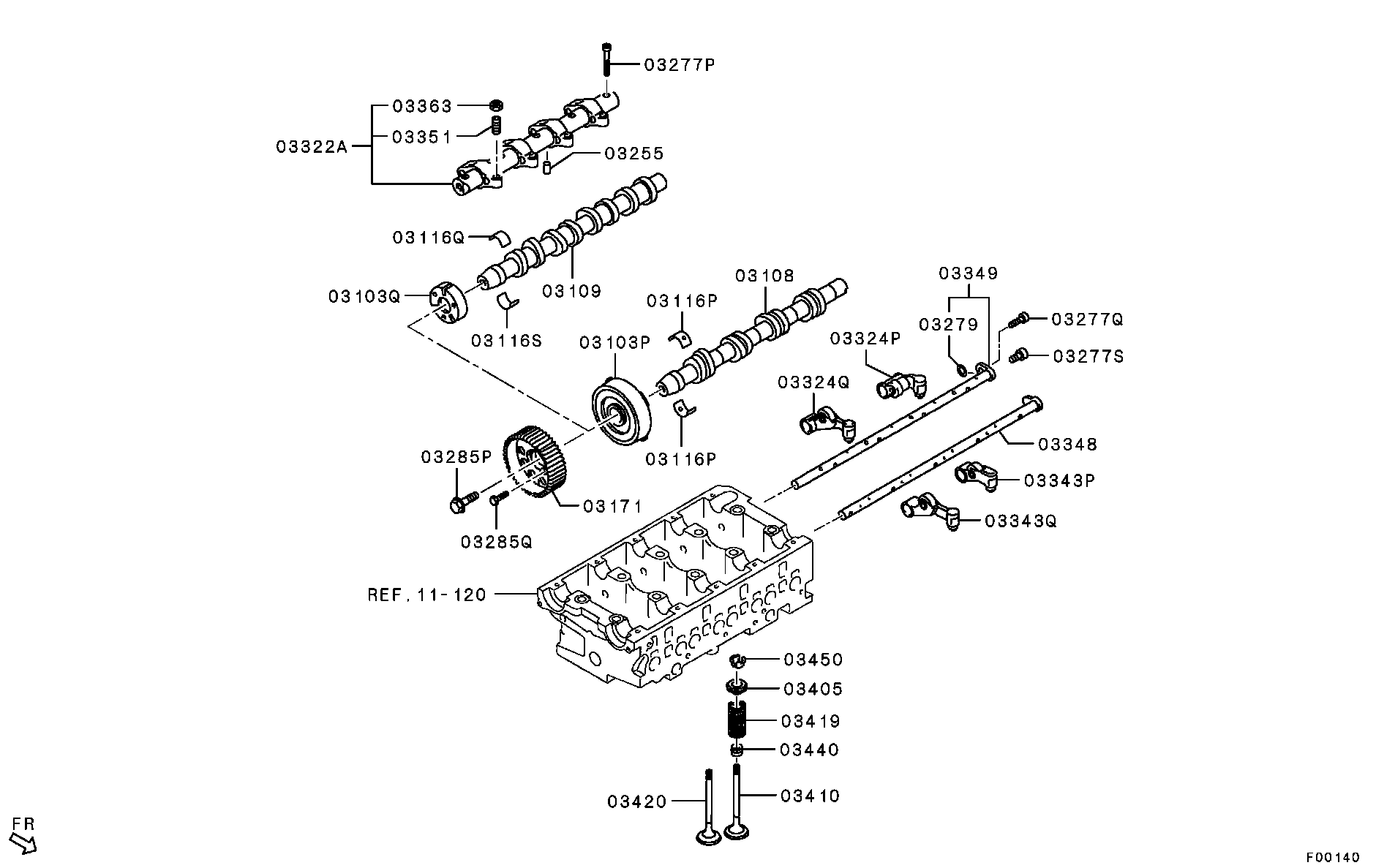 Mitsubishi MN980073 - Tarvikesarja, keinuvipu onlydrive.pro