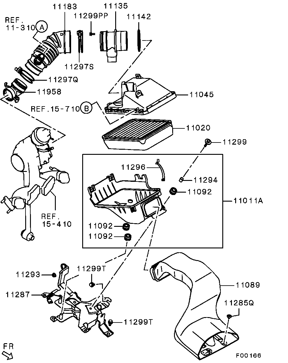 Mitsubishi MN191135 - Air Mass Sensor onlydrive.pro