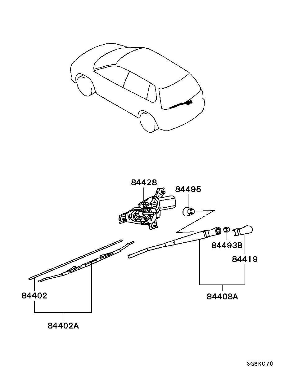 Mitsubishi MR339993 - Щетка стеклоочистителя onlydrive.pro