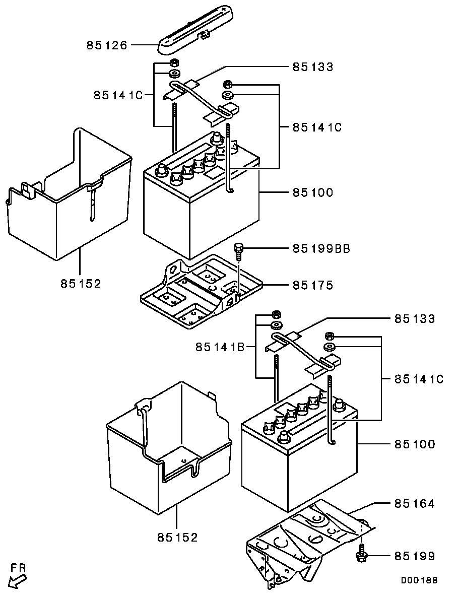 Mitsubishi 8201A035 - Käivitusaku onlydrive.pro