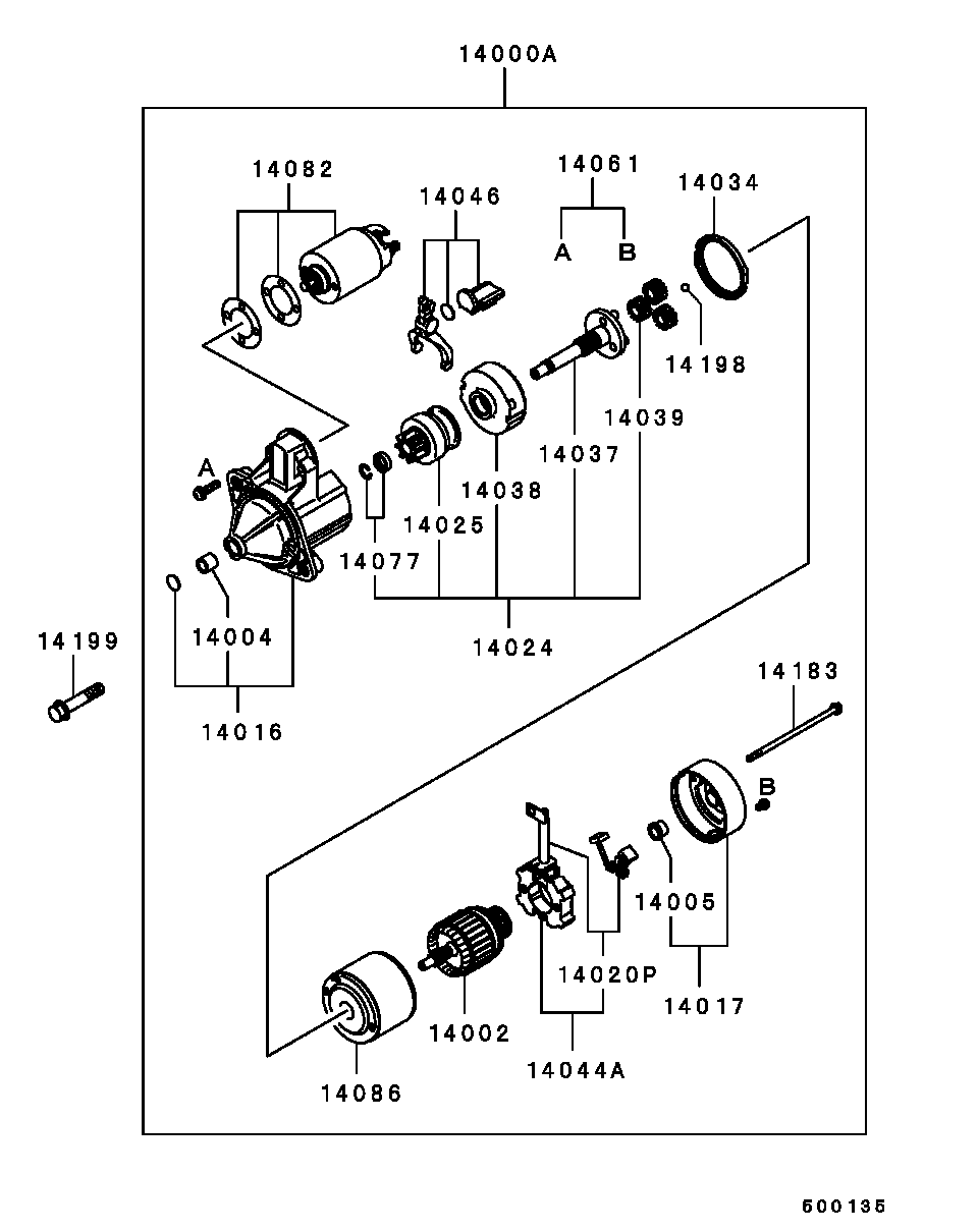 Mitsubishi MD 360368 - Käynnistinmoottori onlydrive.pro