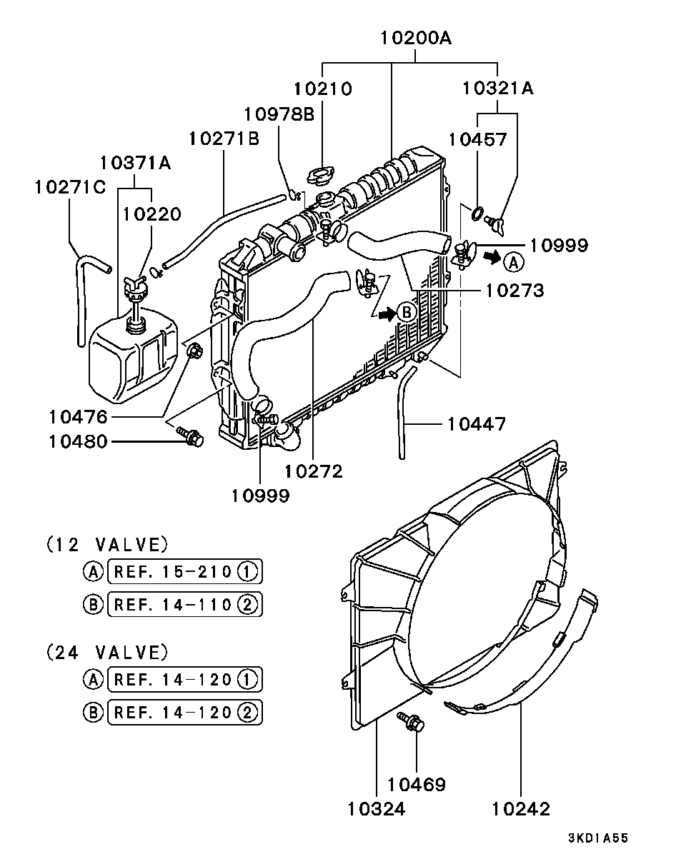 Mitsubishi MB660735 - Sealing Cap, radiator onlydrive.pro