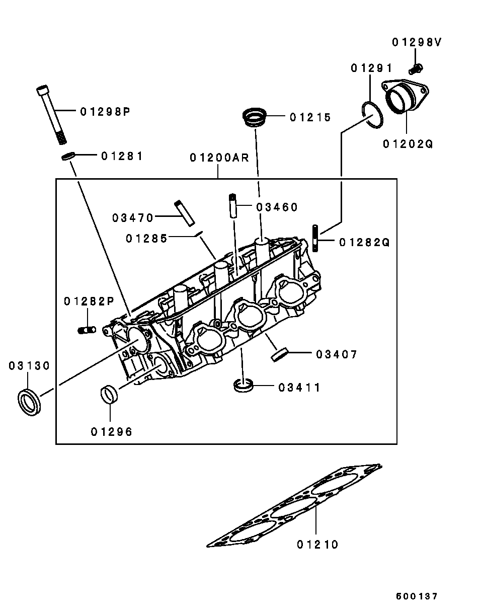 Mitsubishi MD133317 - Võlli rõngastihend, Nukkvõll onlydrive.pro