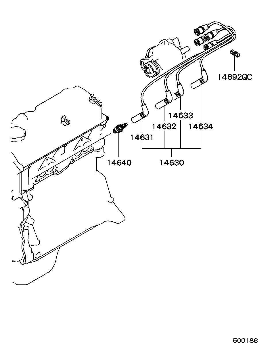 Mitsubishi MS 851 237 - Sytytystulppa onlydrive.pro