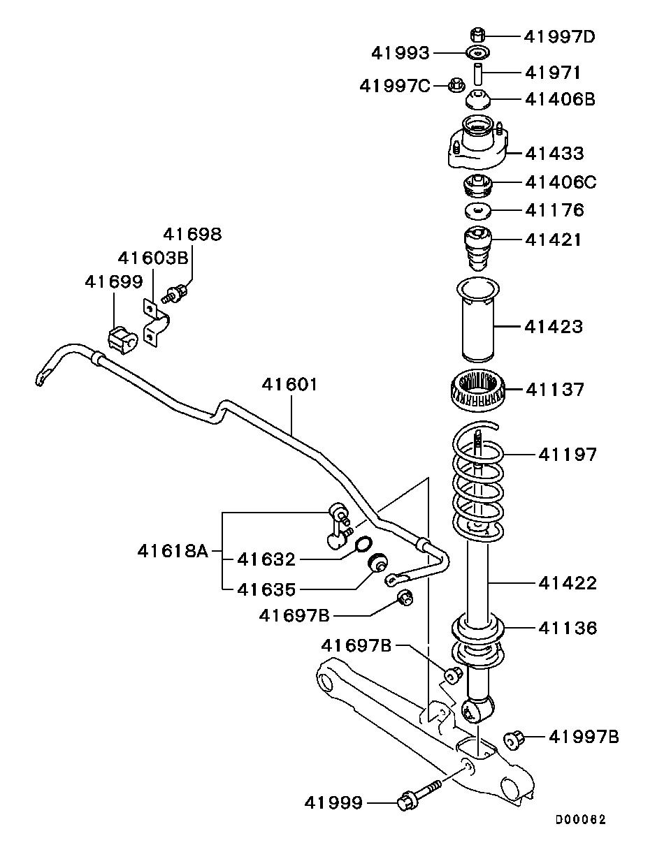 Hyundai MR554369 - Top Strut Mounting onlydrive.pro