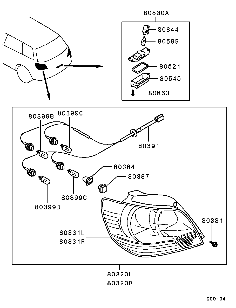 Mitsubishi MN133699 - Udutuled onlydrive.pro