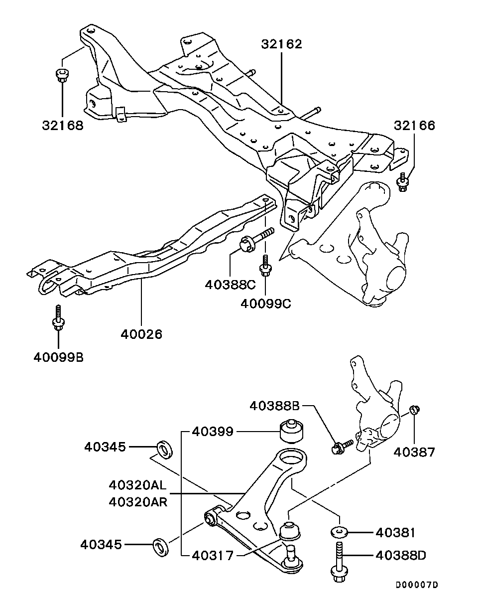 TOYOTA MR403441 - Bush, control arm mounting onlydrive.pro