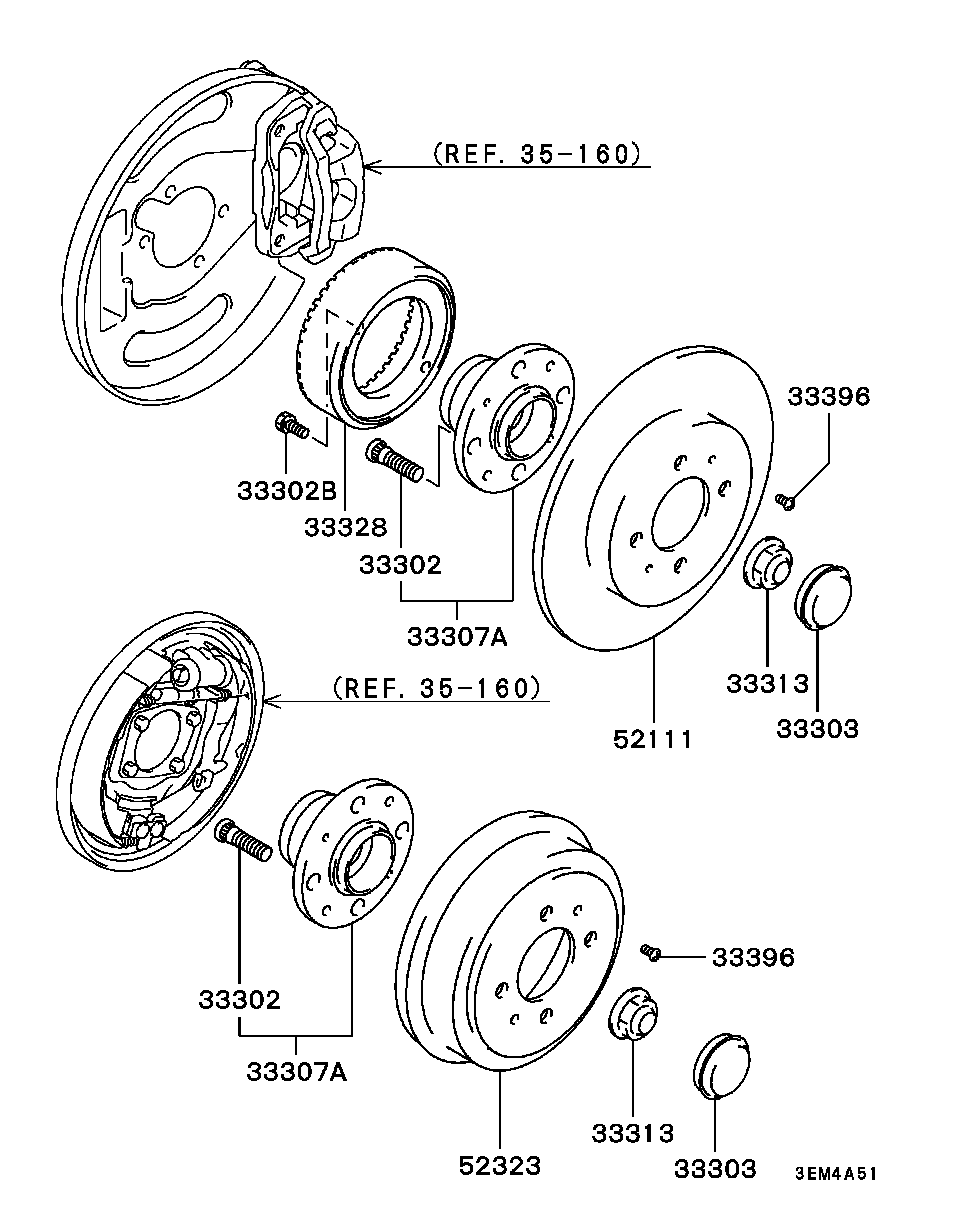 Mitsubishi MB303869 - Шпилька ступицы колеса onlydrive.pro