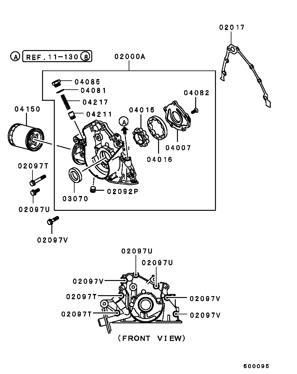 Mitsubishi MD191423 - Tihend,juhtkorpus onlydrive.pro