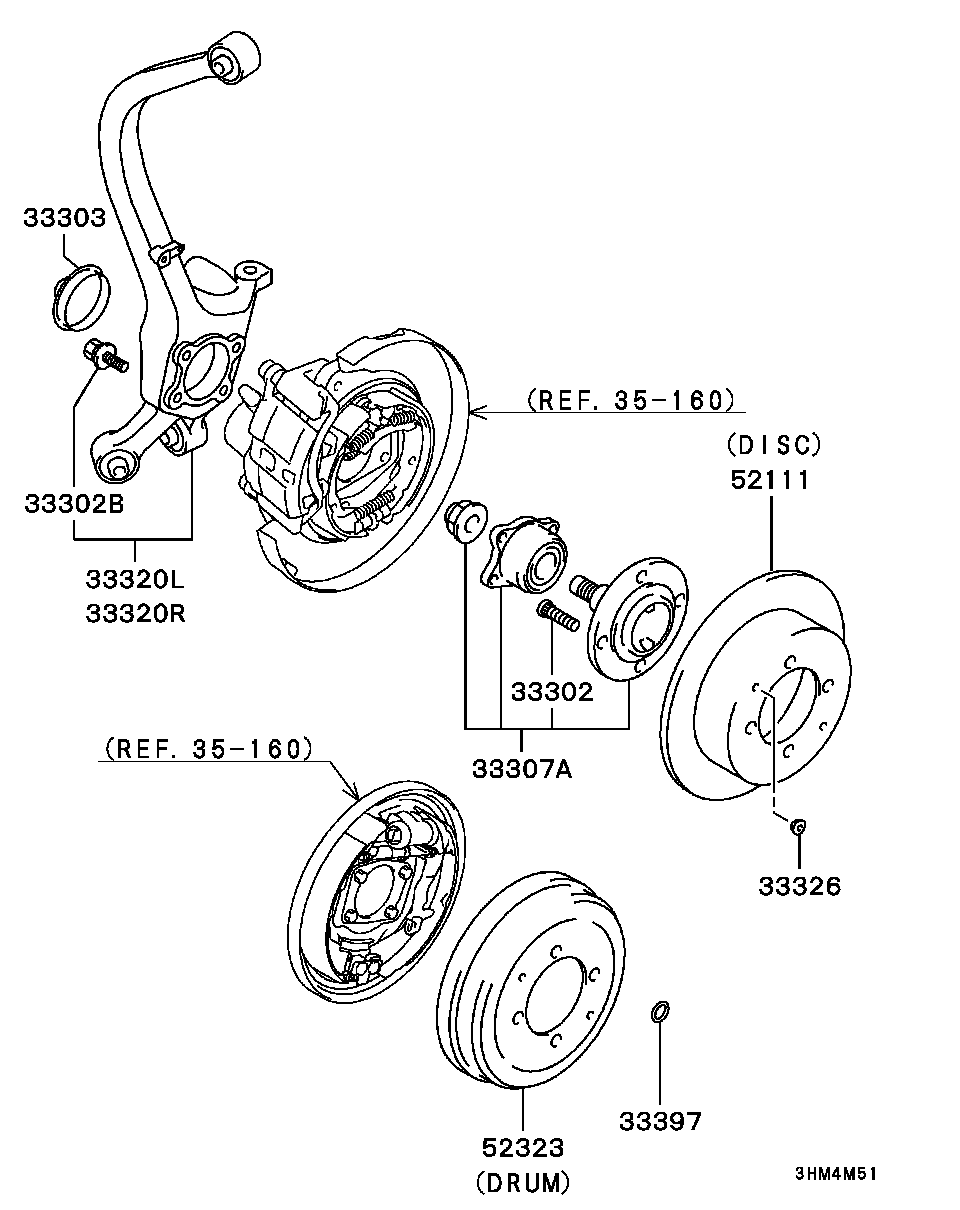 Mitsubishi MB864967 - Bearing Kit, wheel hub onlydrive.pro