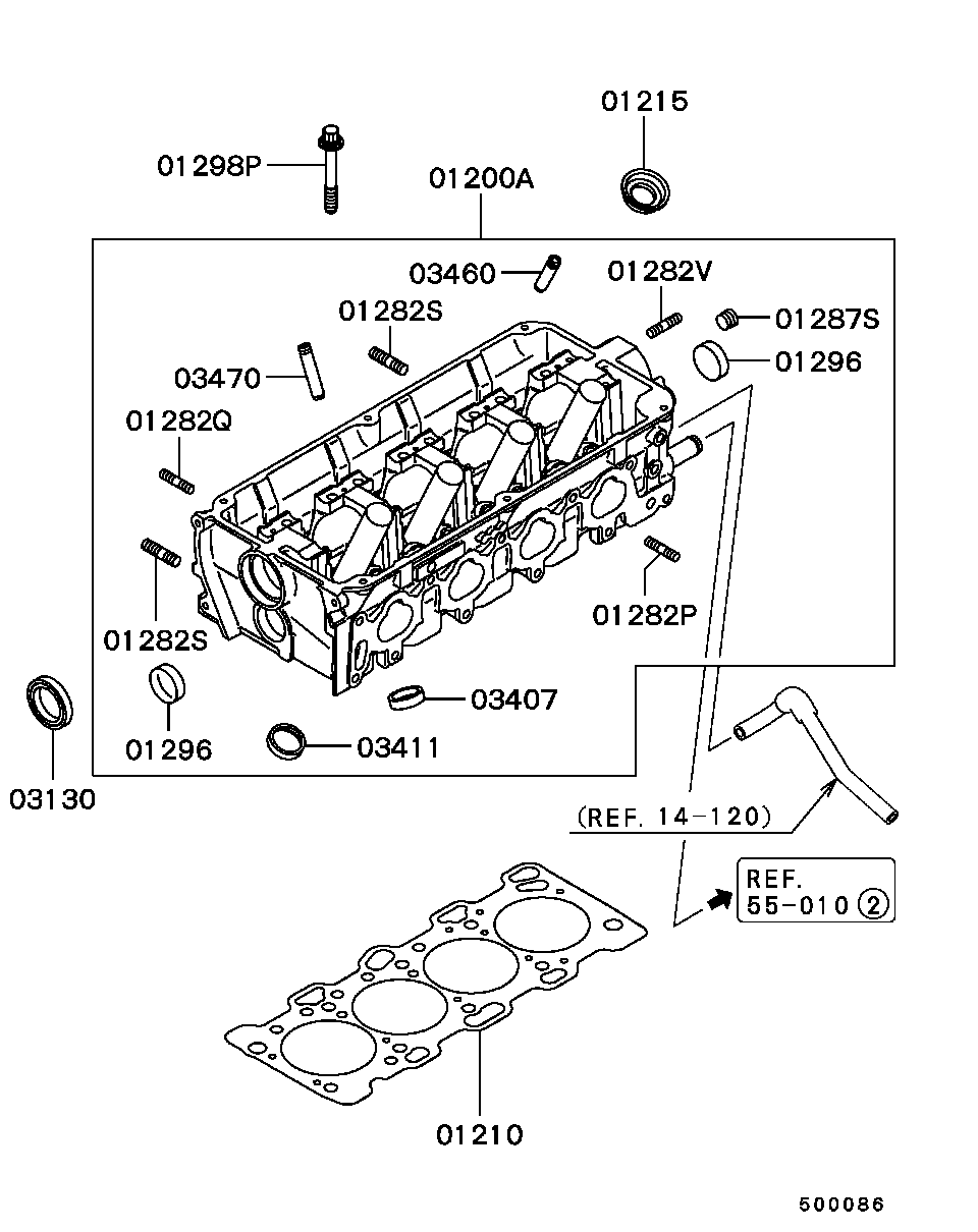 Mitsubishi MD199174 - Tihend,silindripea onlydrive.pro