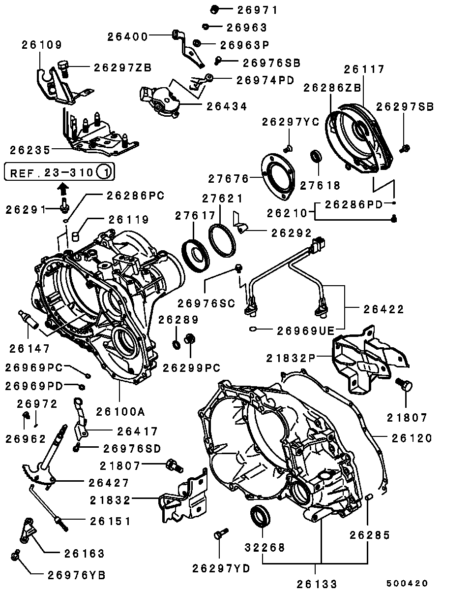 Mitsubishi MF660032 - Gasket / Seal onlydrive.pro