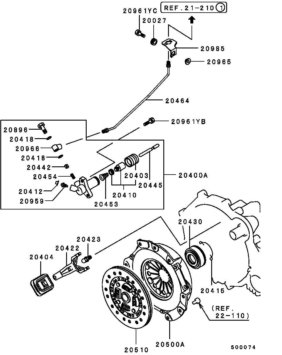 Mitsubishi MD735733 - Clutch Pressure Plate onlydrive.pro