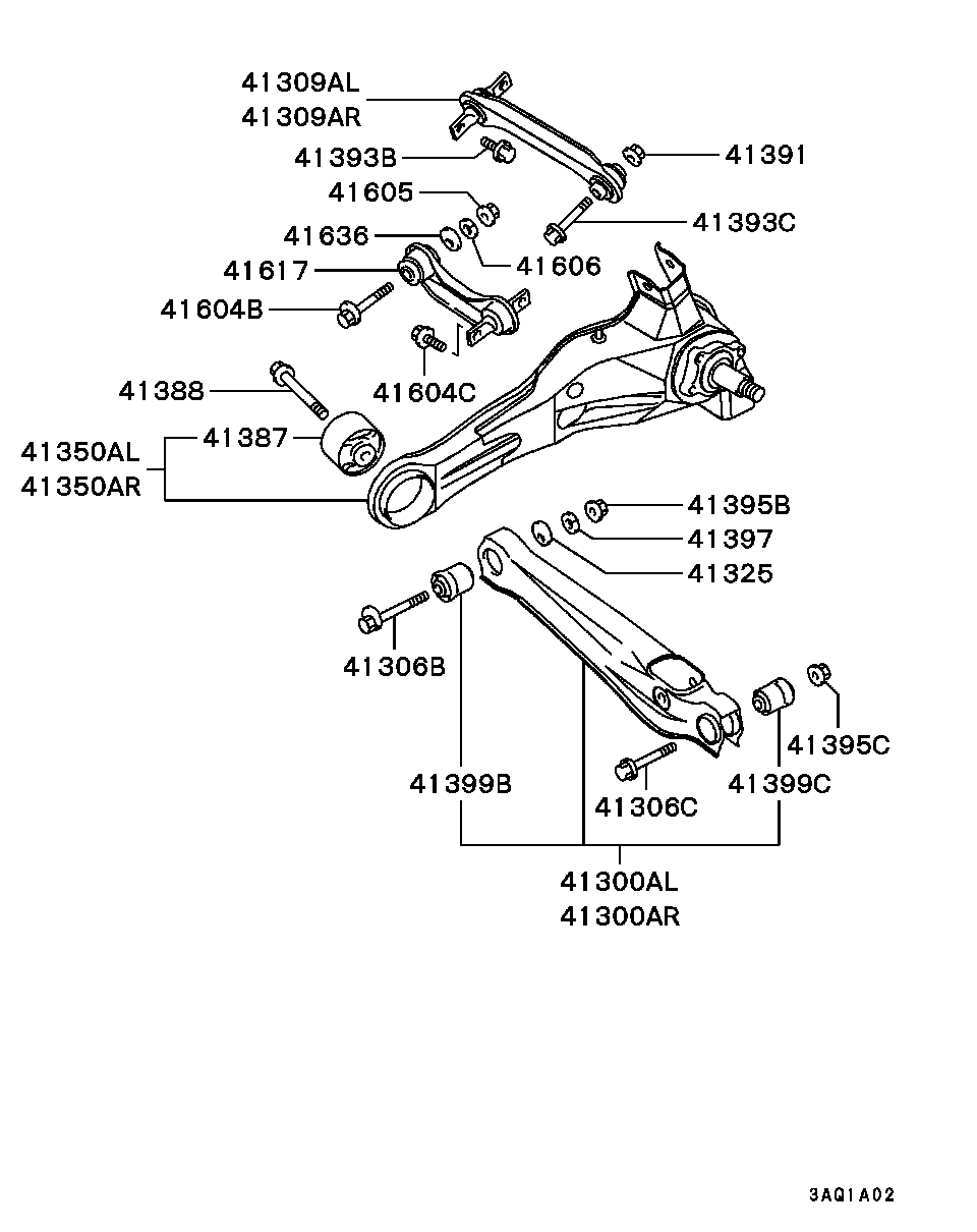 Mitsubishi MR333373 - Rattakalde korrektuurkruvi onlydrive.pro