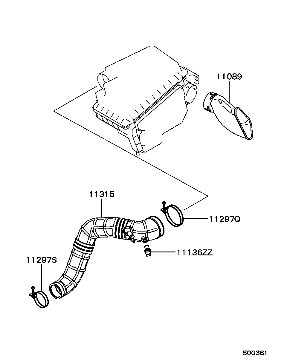 Mitsubishi MD 313486 - Sensor, intake air temperature onlydrive.pro