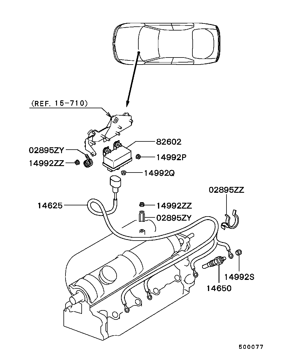 Mitsubishi M 816 732 - Kaitinimo žvakė onlydrive.pro