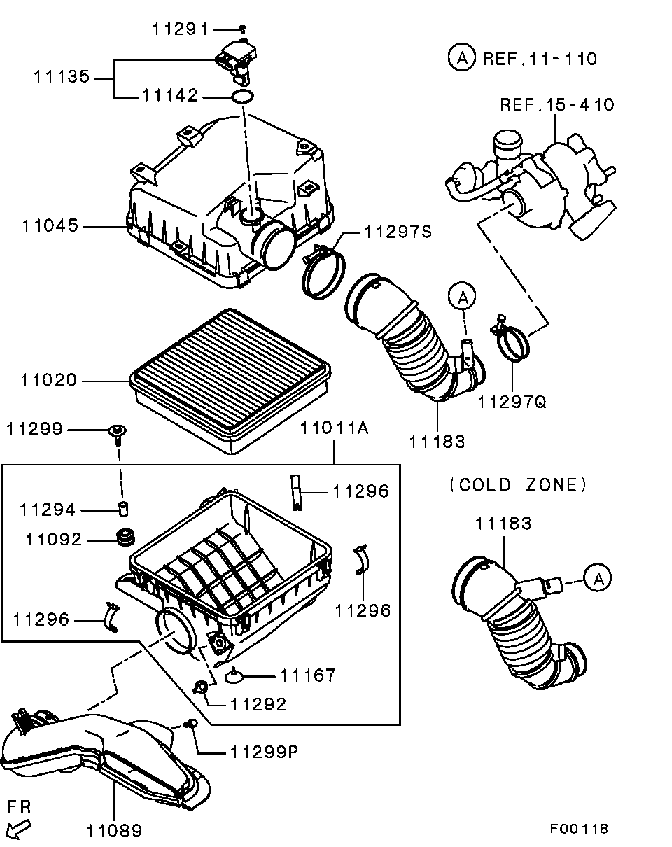 TOYOTA 1500A098 - Air Filter, engine onlydrive.pro