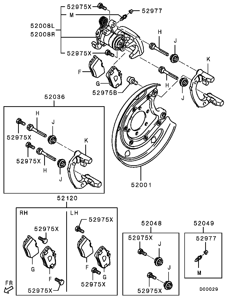 NISSAN MN125772 - Brake Pad Set, disc brake onlydrive.pro