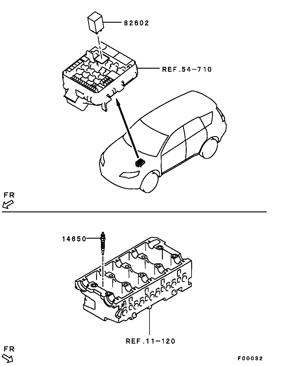 Mitsubishi MN 980234 - Glow Plug onlydrive.pro