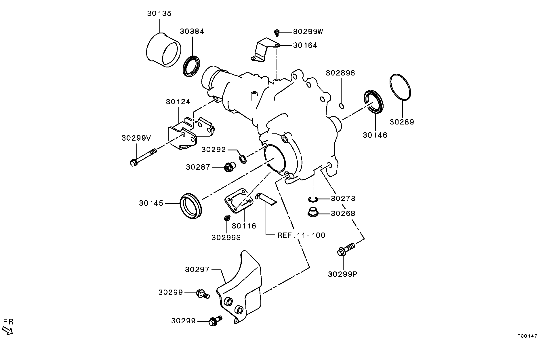 Mitsubishi MD743612 - Tarpiklis, įsiurbimo kolektorius onlydrive.pro