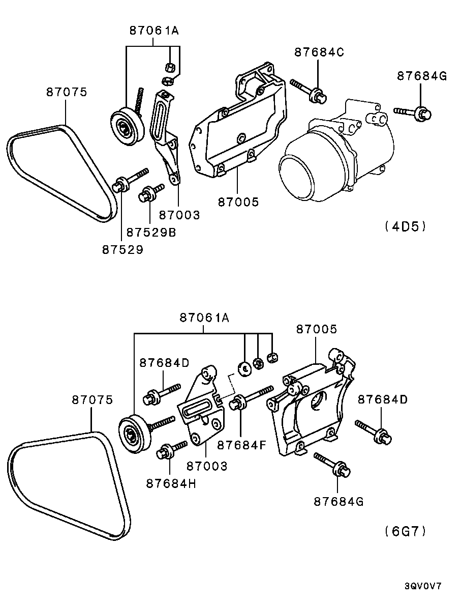 Mitsubishi MB272651 - Клиновой ремень, поперечные рёбра onlydrive.pro