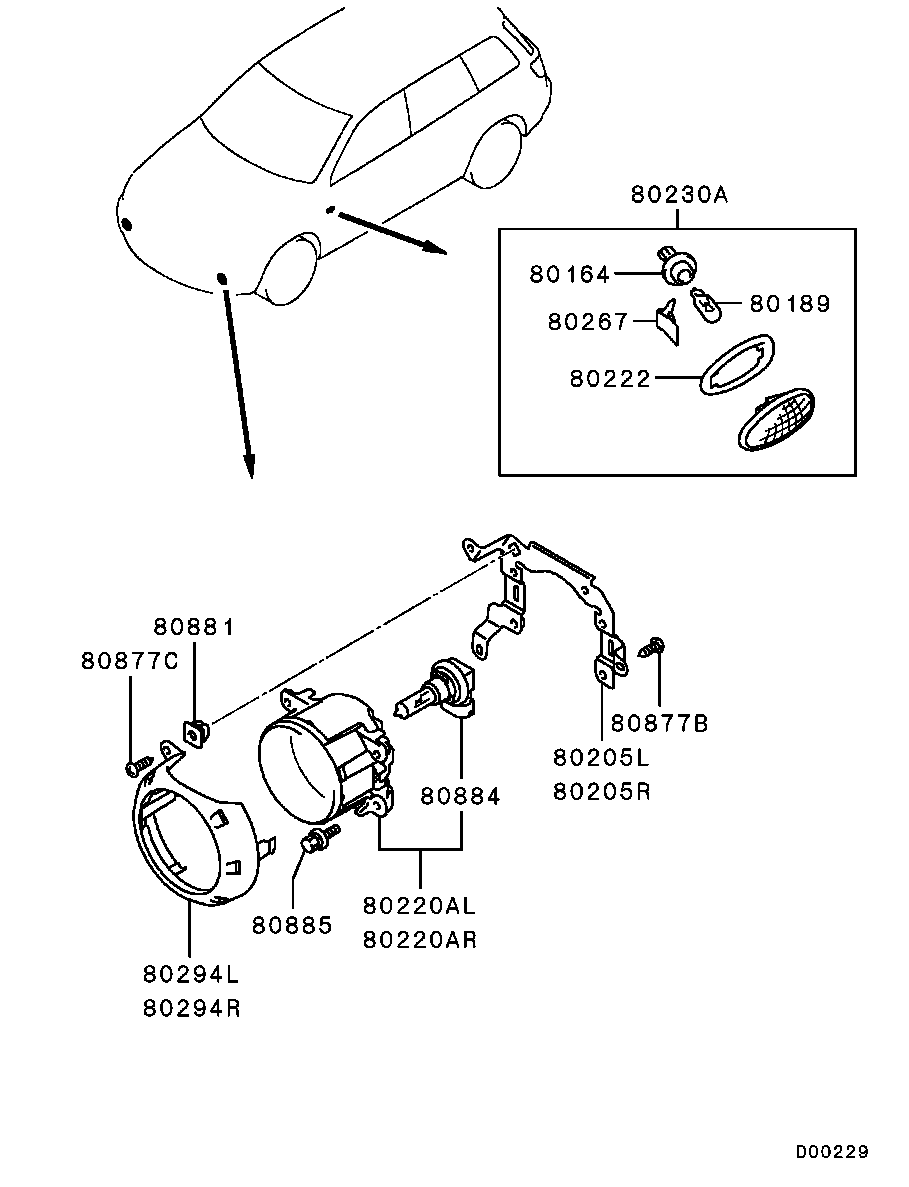 Mitsubishi 8321A429 - Udutuled onlydrive.pro