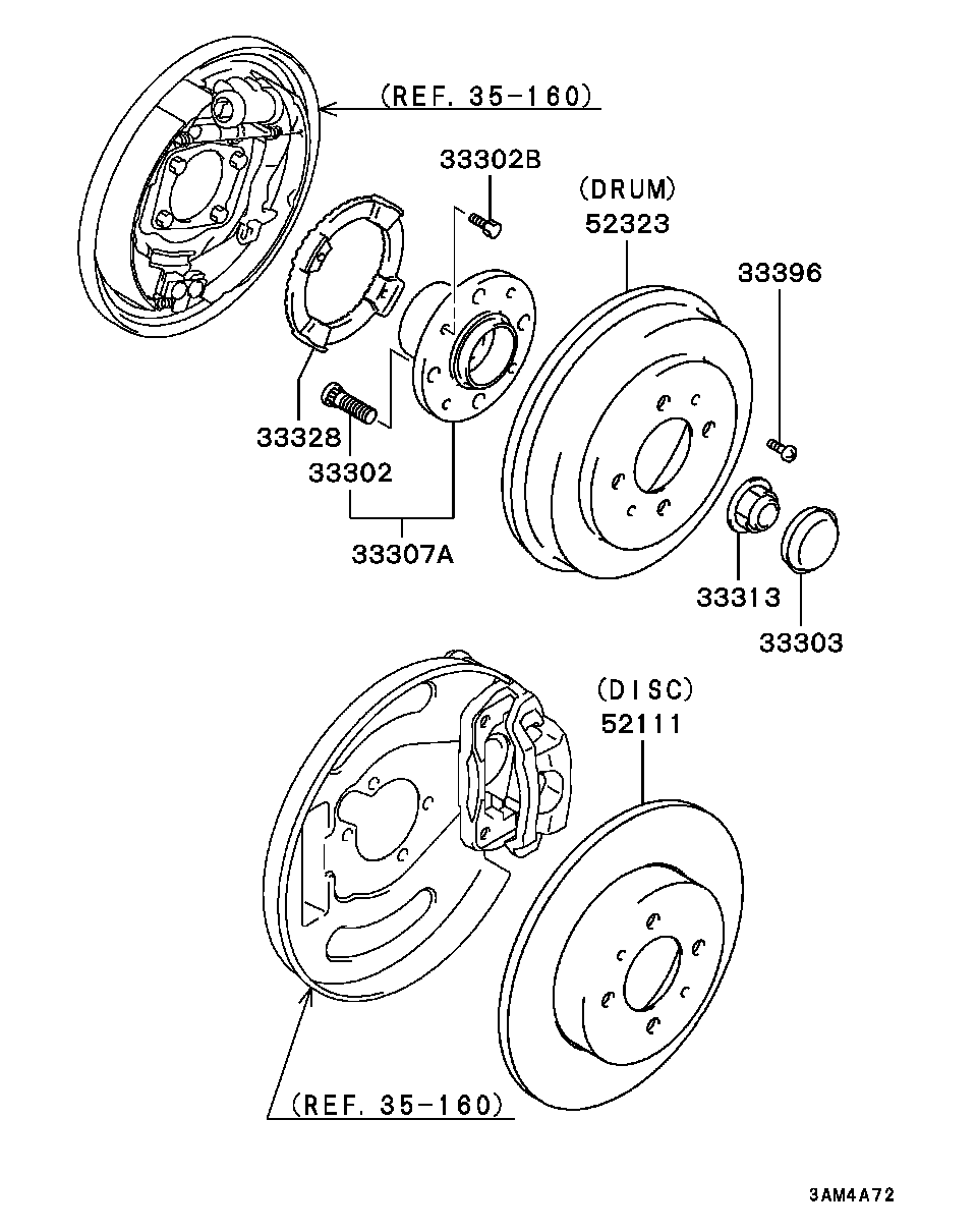 Mitsubishi MR333394 - Bearing Kit, wheel hub onlydrive.pro