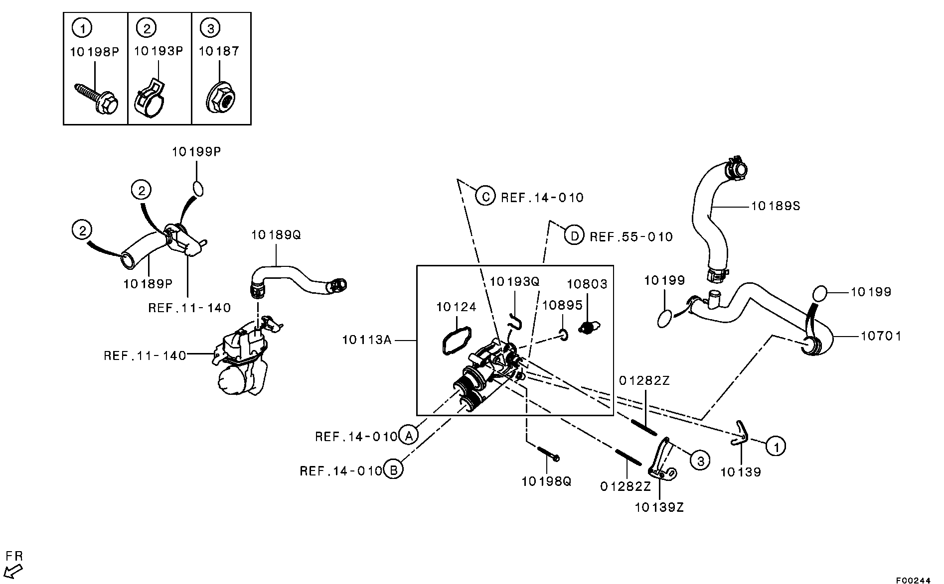 Mitsubishi MN-982202 - Devējs, Dzesēšanas šķidruma temperatūra onlydrive.pro