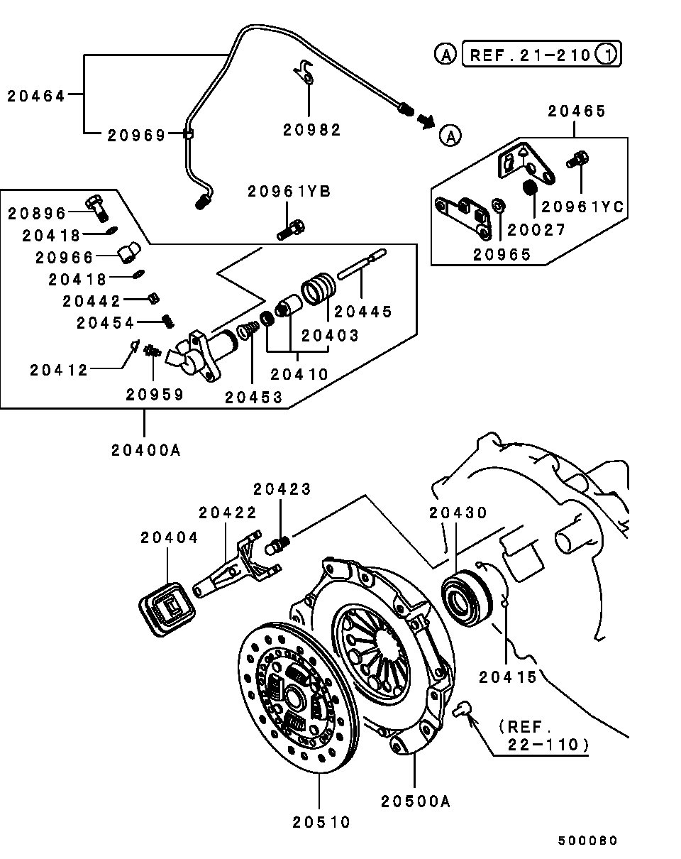 Mitsubishi MD719925 - Clutch Release Bearing onlydrive.pro