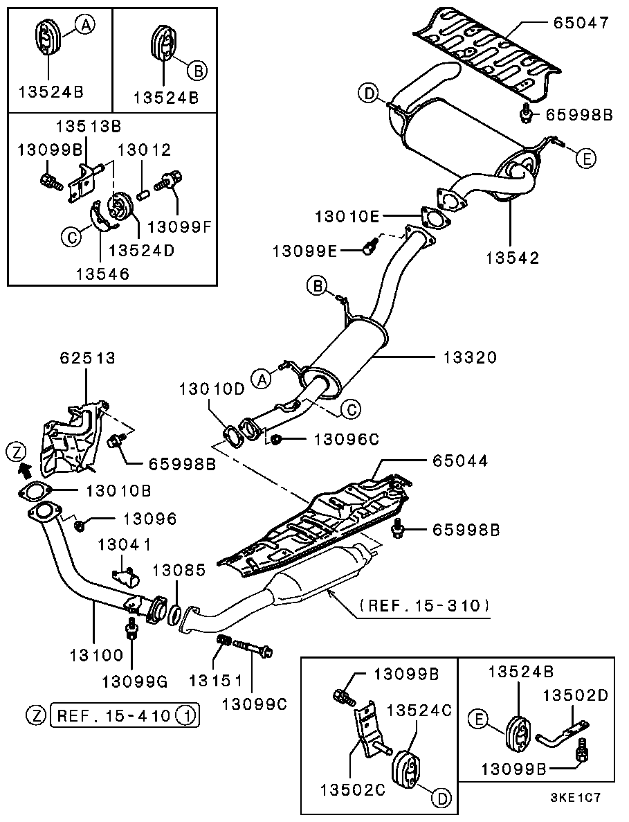 Mitsubishi MB906128 - Įvorė, stabilizatorius onlydrive.pro