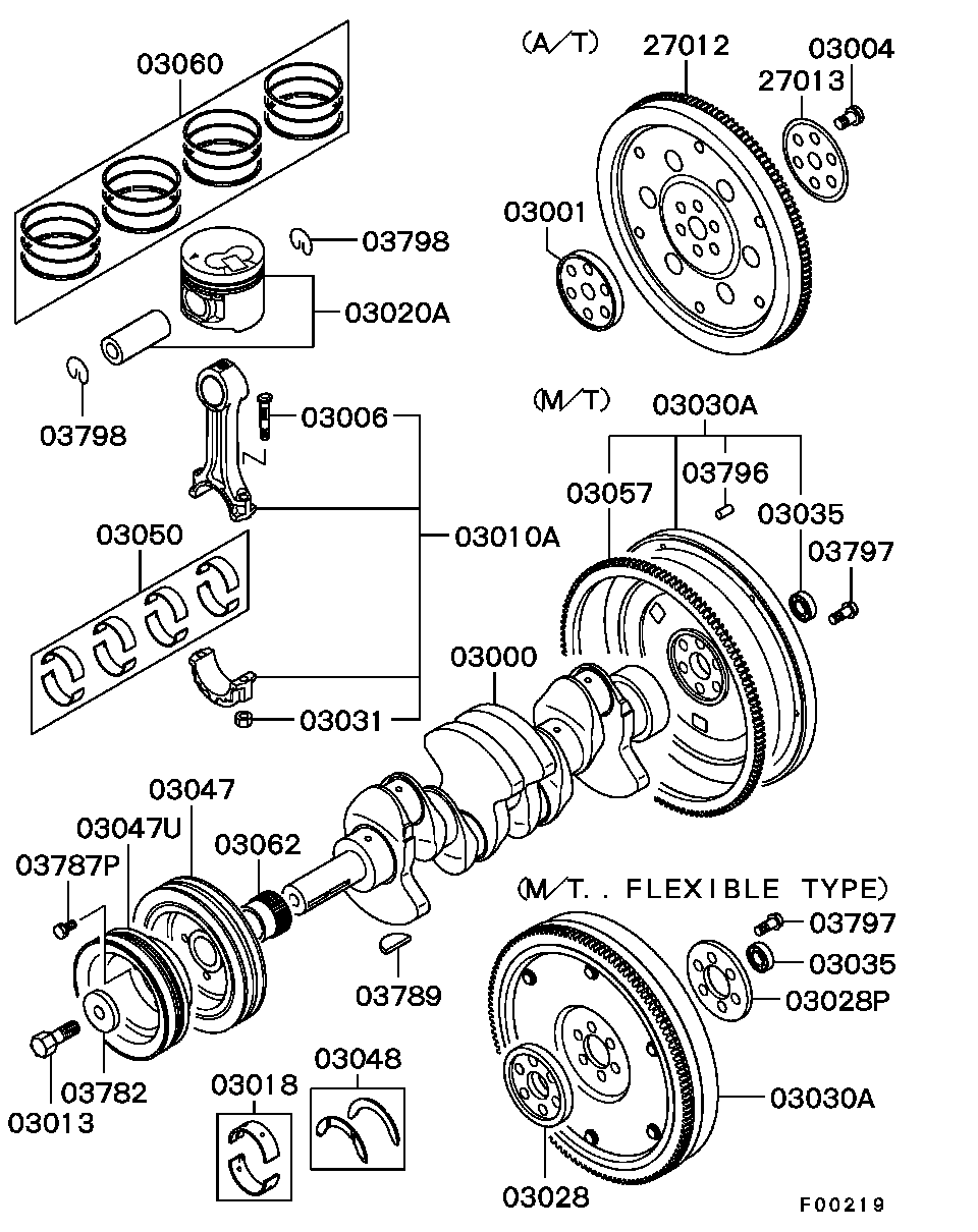 Mitsubishi 1115A111 - Klaņa gultnis onlydrive.pro