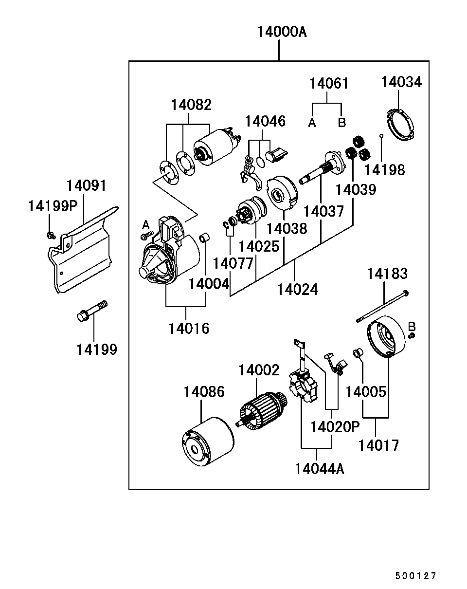 Mitsubishi MD362910 - Starter onlydrive.pro