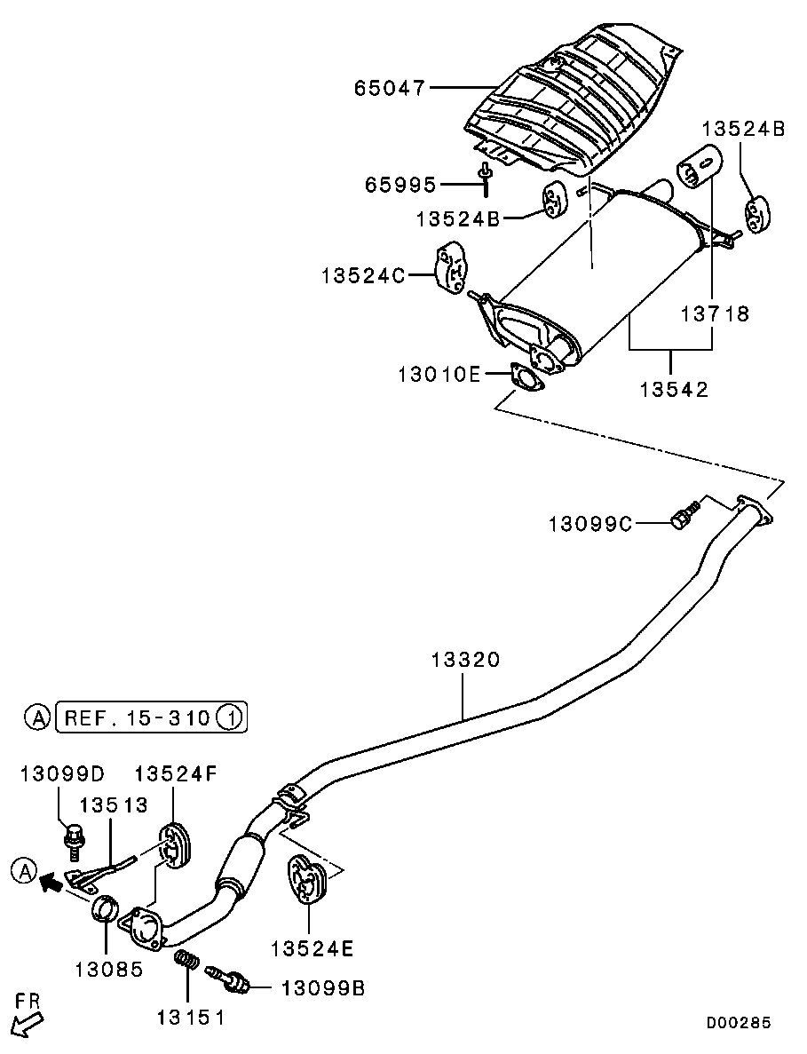 TOYOTA MR450702 - Уплотнительное кольцо, труба выхлопного газа onlydrive.pro