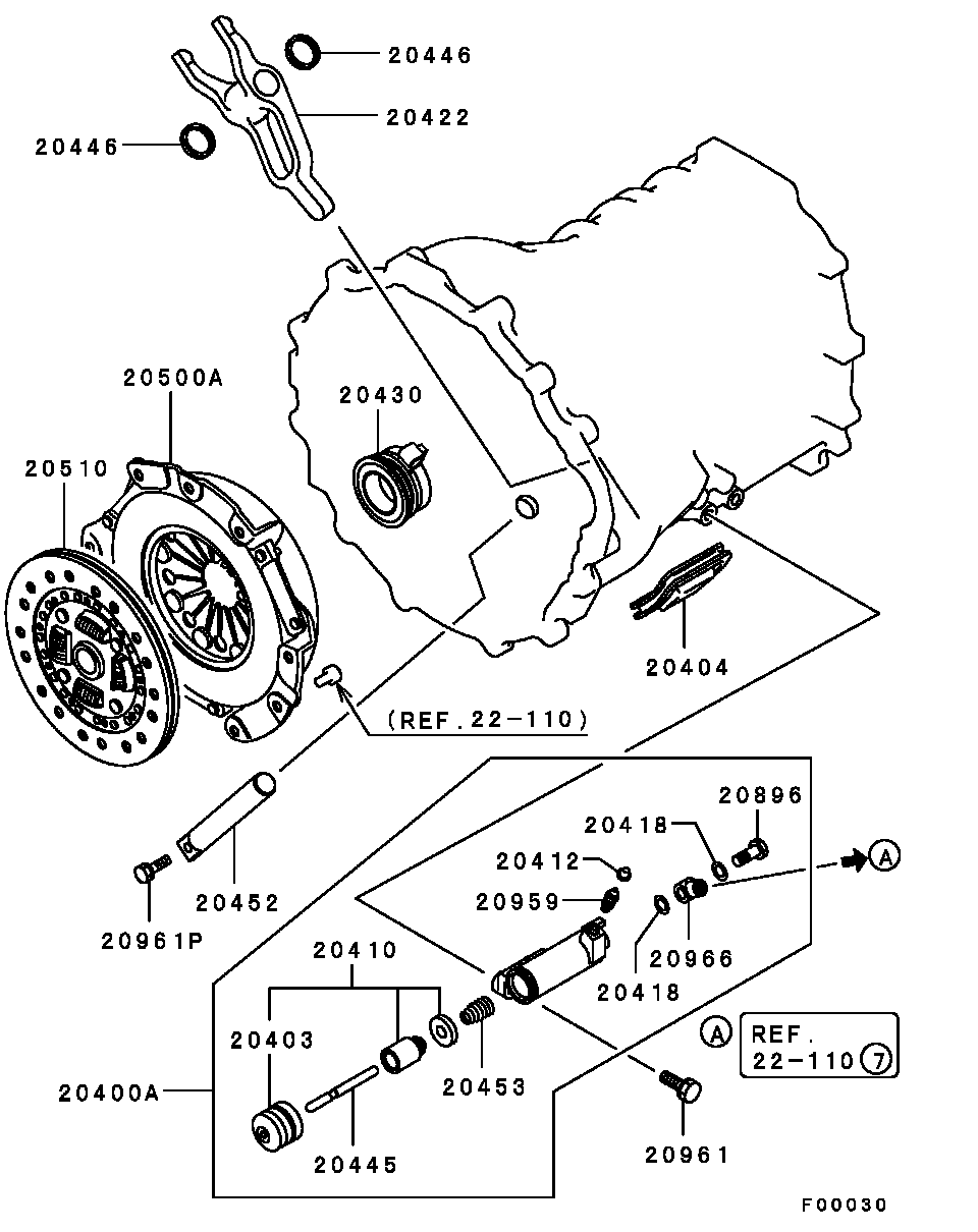 Mitsubishi MR567186 - Release Fork, clutch onlydrive.pro