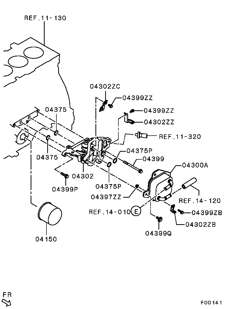 Mitsubishi 1240A076 - Blīve, Ieplūdes kolektors onlydrive.pro