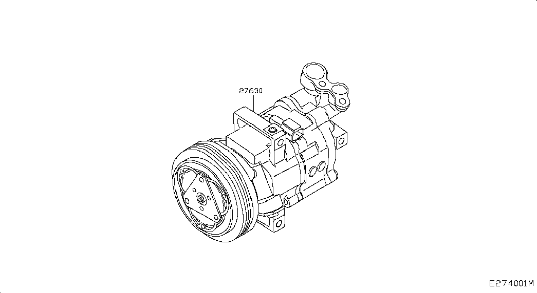 RENAULT 926004EB0A - Kompresorius, oro kondicionierius onlydrive.pro