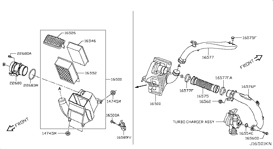 NISSAN 22680-00QAB - Датчик потока, массы воздуха onlydrive.pro