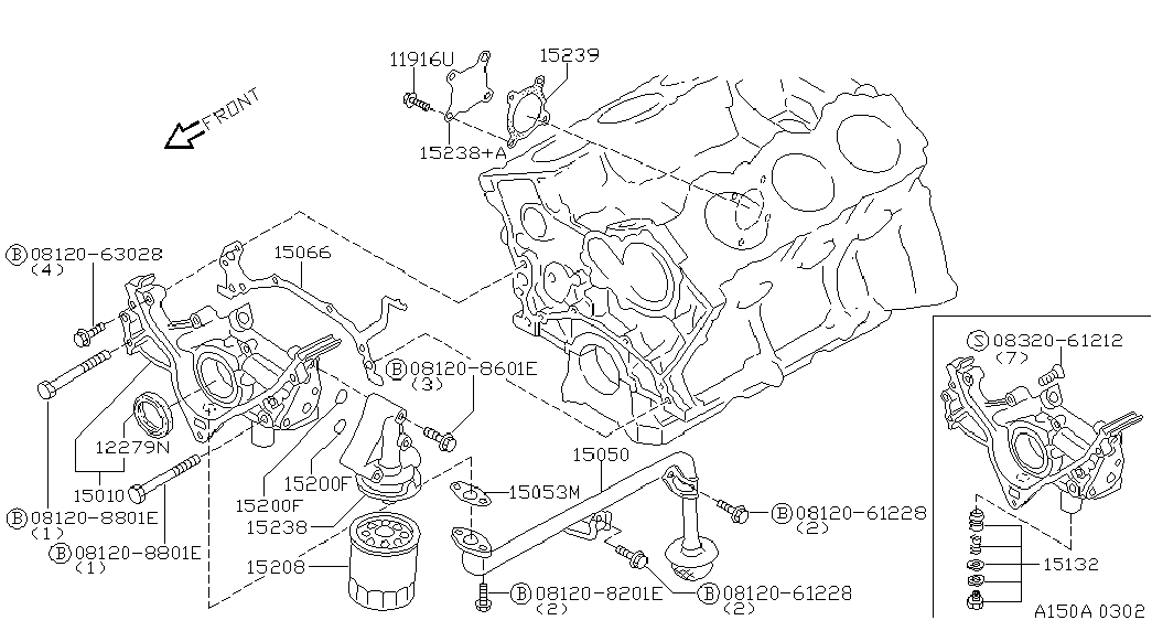 NISSAN 13510-10Y00 - Võlli rõngastihend, Nukkvõll onlydrive.pro