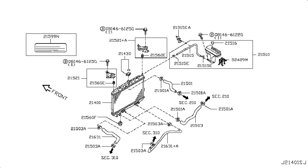 NISSAN 2171295F0A - Sulgurkate, jahutusvedeliku mahuti onlydrive.pro