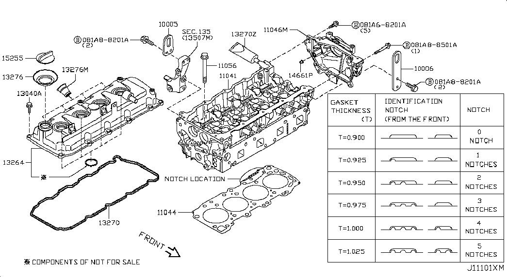 NISSAN 13276-BN30A - Rõngastihend,sissepritseklapp onlydrive.pro