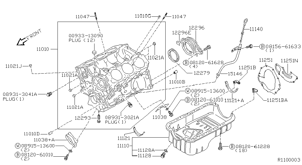 NISSAN 1227918V00 - Akselitiiviste, kampiakseli onlydrive.pro