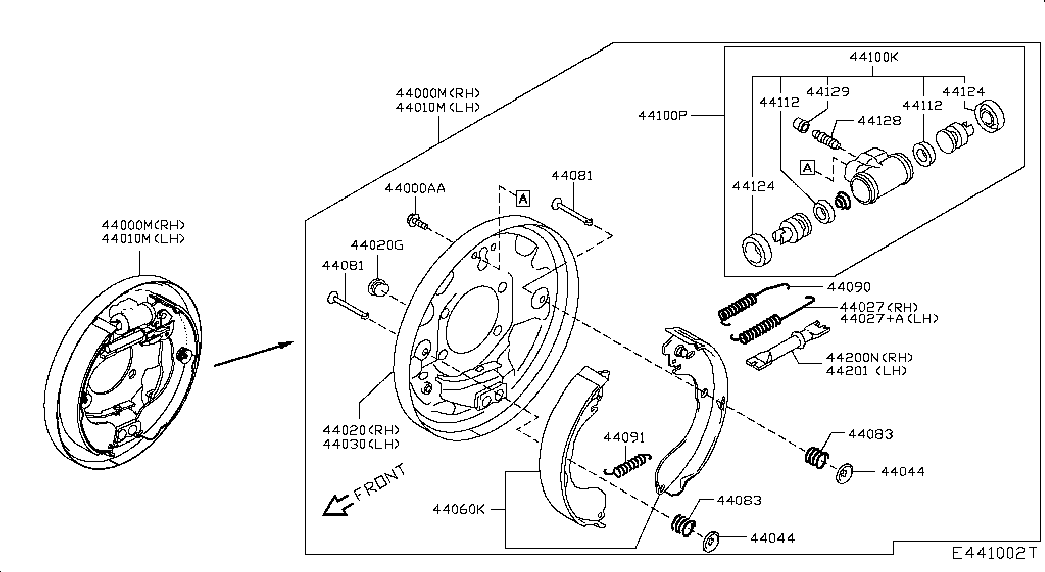 NISSAN 44100-1HD3A - Rato stabdžių cilindras onlydrive.pro