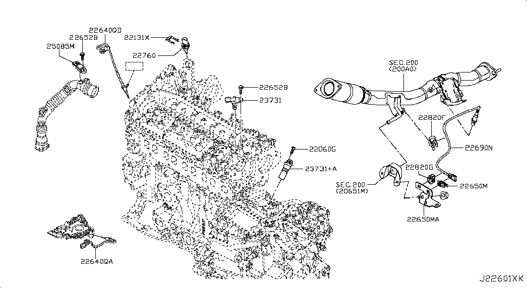 NISSAN 2373100Q0M - Jutiklis, skirstomojo veleno padėtis onlydrive.pro